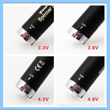 High Quality EGO Variable Voltage Vision Spinner 2 1600mAh Electronic Cigarette Battery